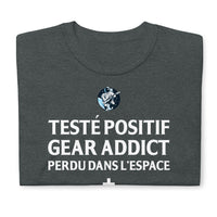 Thumbnail for T-shirt Guitariste humour : testé positif gear addict perdu dans l'espace