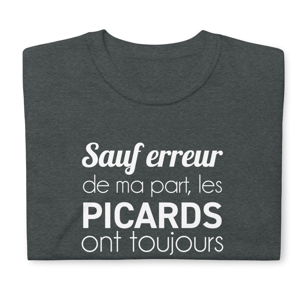Sauf erreur de ma part - Picard - T-shirt standard
