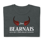 Jamais Béarnais n'ira en enfer, le Diable n'aime pas la concurrence - T-shirt standard fierté Béarn