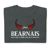 Jamais Béarnais n'ira en enfer, le Diable n'aime pas la concurrence - T-shirt standard fierté Béarn