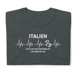 Italien, un mode de vie - T-shirt standard fierté Italienne