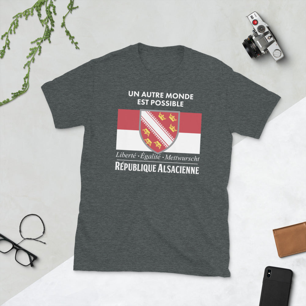 Elsässische Republik - Humorvolles Standard-T-Shirt