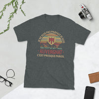 Thumbnail for T-shirt Auvergne bleu marine - Je ne suis pas parfait, presque pareil