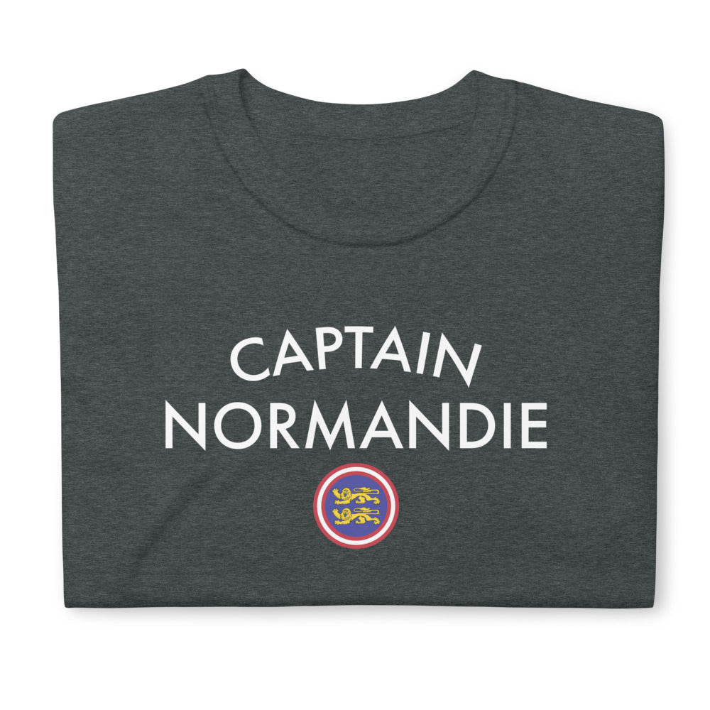 T-shirt Captain Normandie inspiré de marvel Captain America