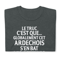 Thumbnail for T-shirt cadeau pour un Ardéchois - Humour Bat les C*uilles