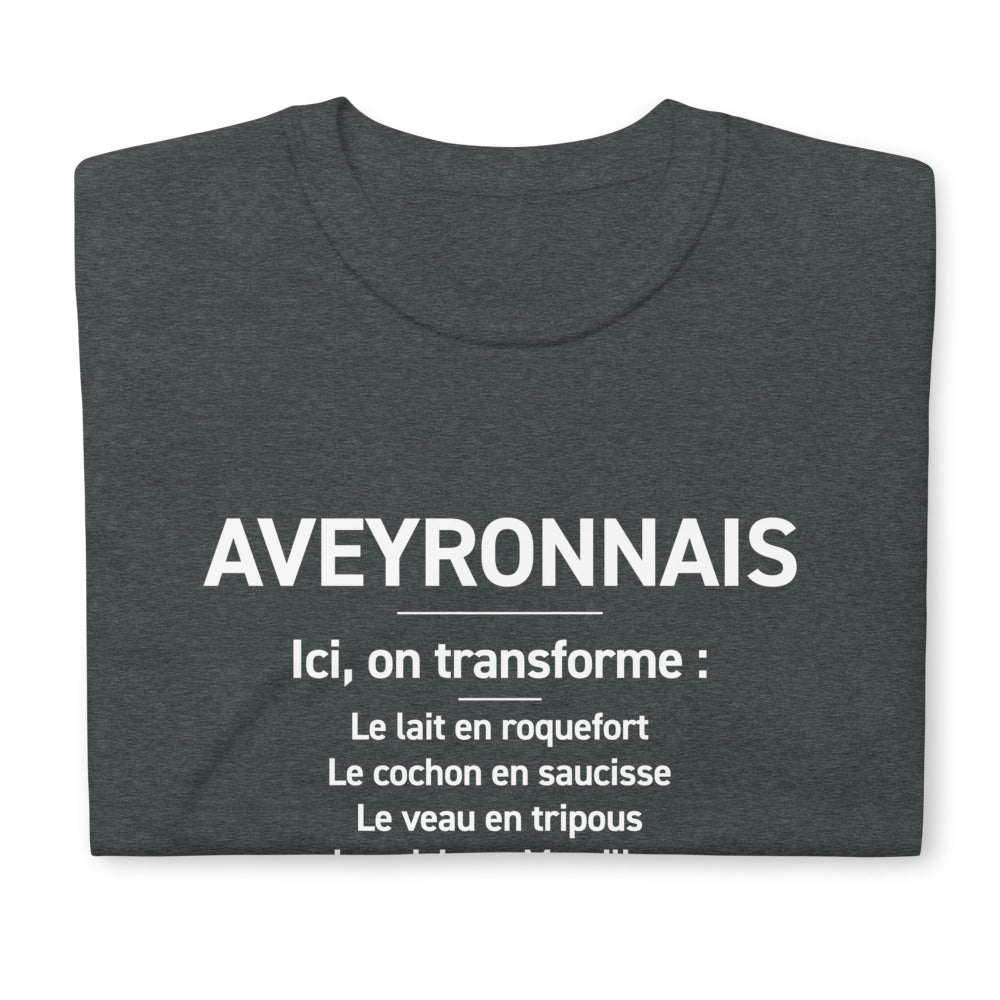 Geschenk-T-Shirt für jemanden aus Aveyron – Humor verwandelt