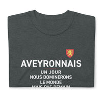 Thumbnail for T-shirt cadeau humour apéro Aveyron - Nous dominerons le monde