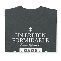 Thumbnail for T-shirt cadeau humour Papa Breton - Fête des pères