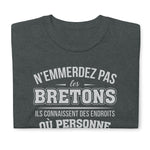 T-shirt Cadeau humour breton - ne les emmerdez pas - Bretagne Breizh