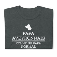 Thumbnail for T-shirt Fête des pères Aveyronnais - Papa Aveyron