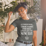 T-shirt Cadeau humour chauvin - Il suffit d'être - PERSONNALISABLE