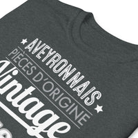 Thumbnail for AVEYRONNAIS VINTAGE - T-shirt avec année personnalisable