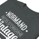 Normand Vintage année personnalisable - T-shirt à personnaliser Normandie