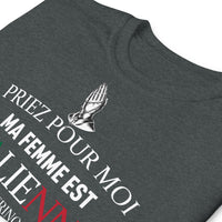 Thumbnail for Priez pour moi ma femme est Italienne, Poverino - T-shirt standard