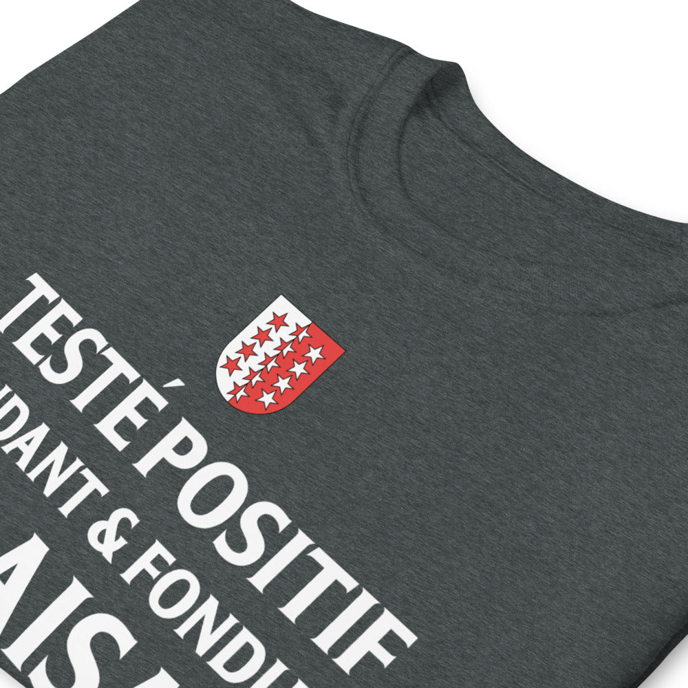 Positif fendant et fondue - Valaisan plus - T-shirt standard