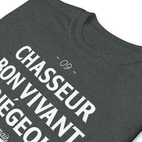 Thumbnail for Chasseur, Bon vivant, Ariégeois - T-shirt standard