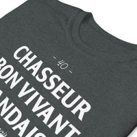 Thumbnail for Chasseur, Bon vivant, Landais - T-shirt standard