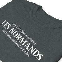 Thumbnail for Il y a deux types de personnes, Les Normands - T-shirt standard humour