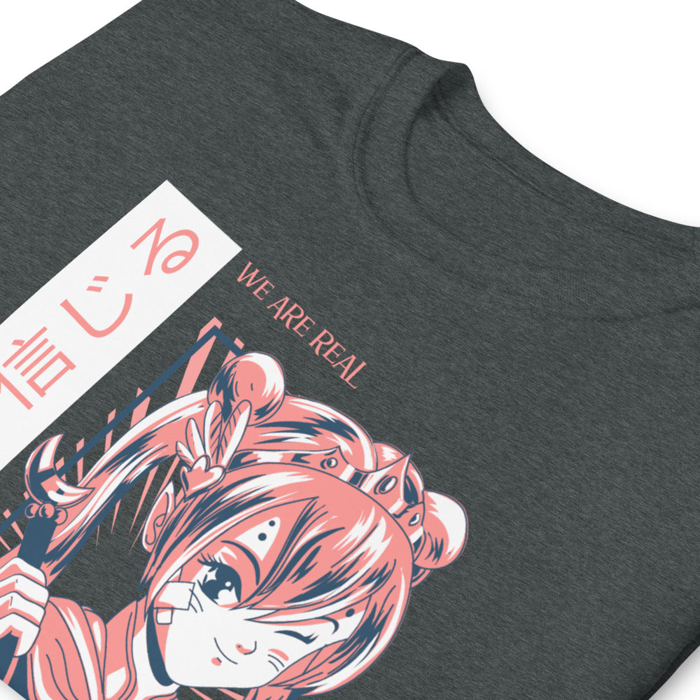 T-Shirt manga Shinjiru (croire) inspiré par Sailor Moon la jolie guerrière