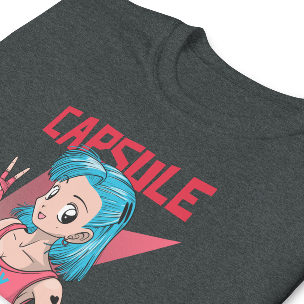 T-Shirt manga inspiré par Bulma de l'univers Dragon Ball