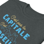 T-shirt cadeau Supporter de Marseille - C'est pas la capitale c'est Marseille bébé - Provence