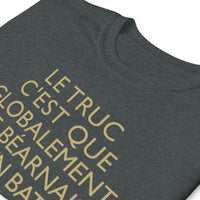 Thumbnail for T-shirt cadeau pour un Béarnais - Humour Bat les C*uilles
