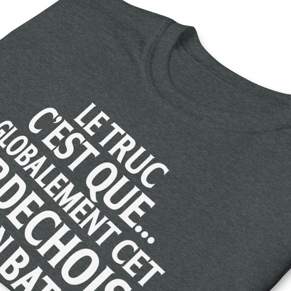 T-shirt cadeau pour un Ardéchois - Humour Bat les C*uilles