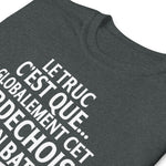 T-shirt cadeau pour un Ardéchois - Humour Bat les C*uilles