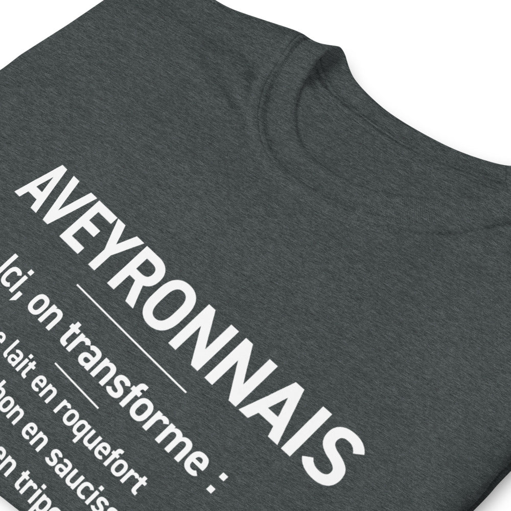 Geschenk-T-Shirt für jemanden aus Aveyron – Humor verwandelt