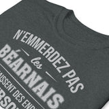 T-shirt idée cadeau humour Béarnais - N'emmerdez pas les Béarnais