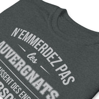 Thumbnail for T-shirt idée cadeau humour Auvergnats - N'emmerdez pas les Auvergnats