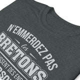 T-shirt Cadeau humour breton - ne les emmerdez pas - Bretagne Breizh