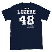 Thumbnail for Team Lozère  48 - T-shirt standard - Ici & Là - T-shirts & Souvenirs de chez toi