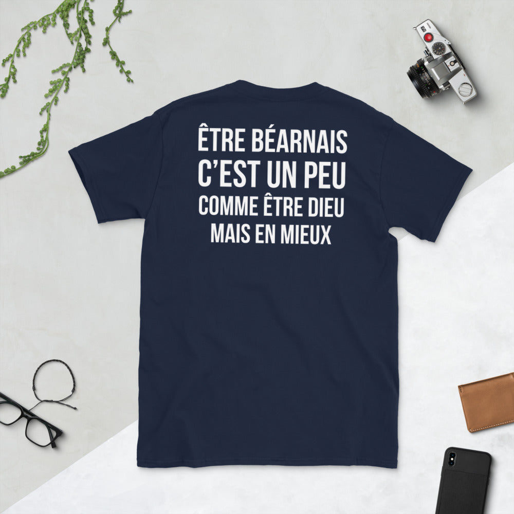 Béarnais comme Dieu mais en mieux - T-shirt standard - Ici & Là - T-shirts & Souvenirs de chez toi