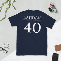 Thumbnail for T-shirt Landais gris foncé chiné - Landais un jour, Landais toujours