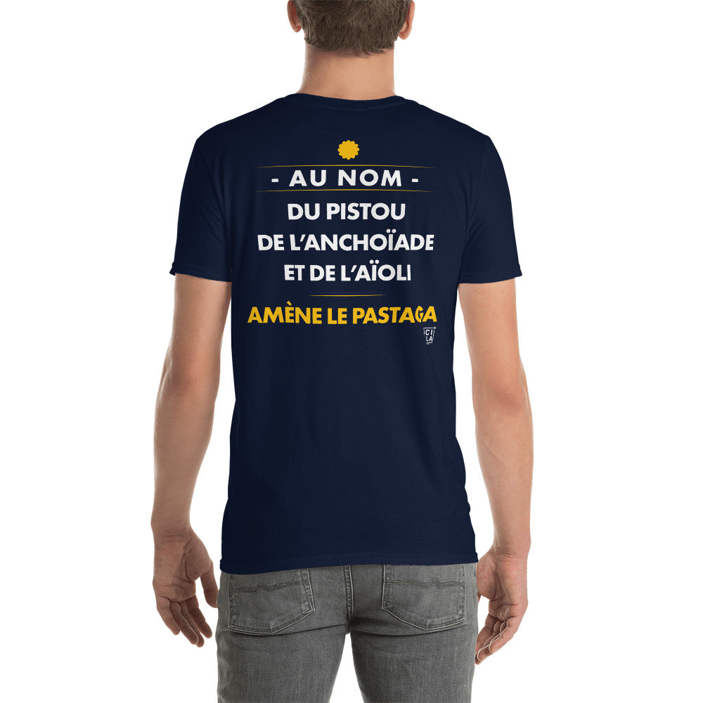 Au nom du Pistou Amène le Pastaga - Provence - Marseille - T-shirt standard - Ici & Là - T-shirts & Souvenirs de chez toi