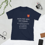 Aveyron : Test ADN - T-shirt standard - Ici & Là - T-shirts & Souvenirs de chez toi
