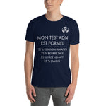 Breton (ne) : Test ADN - T-shirt standard - Ici & Là - T-shirts & Souvenirs de chez toi