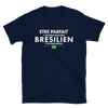 T-shirt Brésil noir - Être Parfait c'est bien être Brésilien c'est mieux