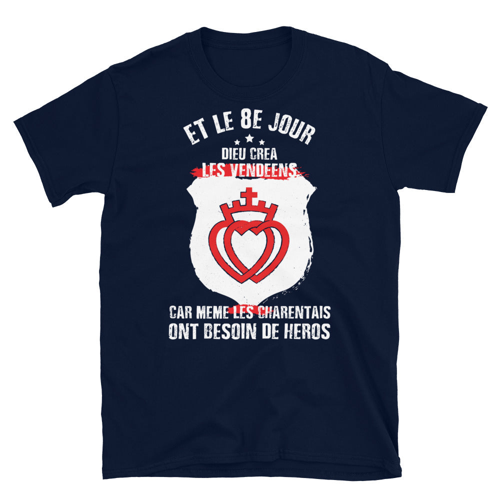 8e jour Vendéen - T-shirt standard - Ici & Là - T-shirts & Souvenirs de chez toi