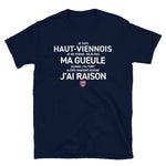 Haut-Viennois - Limousin - T-shirt standard - Ici & Là - T-shirts & Souvenirs de chez toi