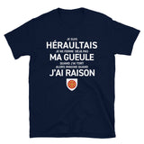 Je suis Héraultais je ne ferme pas ma gueule - T-shirt standard - Ici & Là - T-shirts & Souvenirs de chez toi