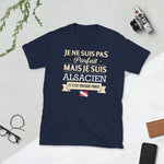 Je ne suis pas parfait mais je suis Alsacien - T-shirt standard - Ici & Là - T-shirts & Souvenirs de chez toi