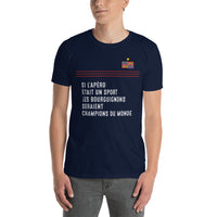 Thumbnail for Bourguignons, champions du monde de l'apéro - T-shirt standard