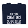 T-shirt Franche-Comté gris sport - Il boit la pression