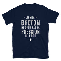 Thumbnail for Breton, ne subit pas la pression, il l'a boit - T-shirt standard