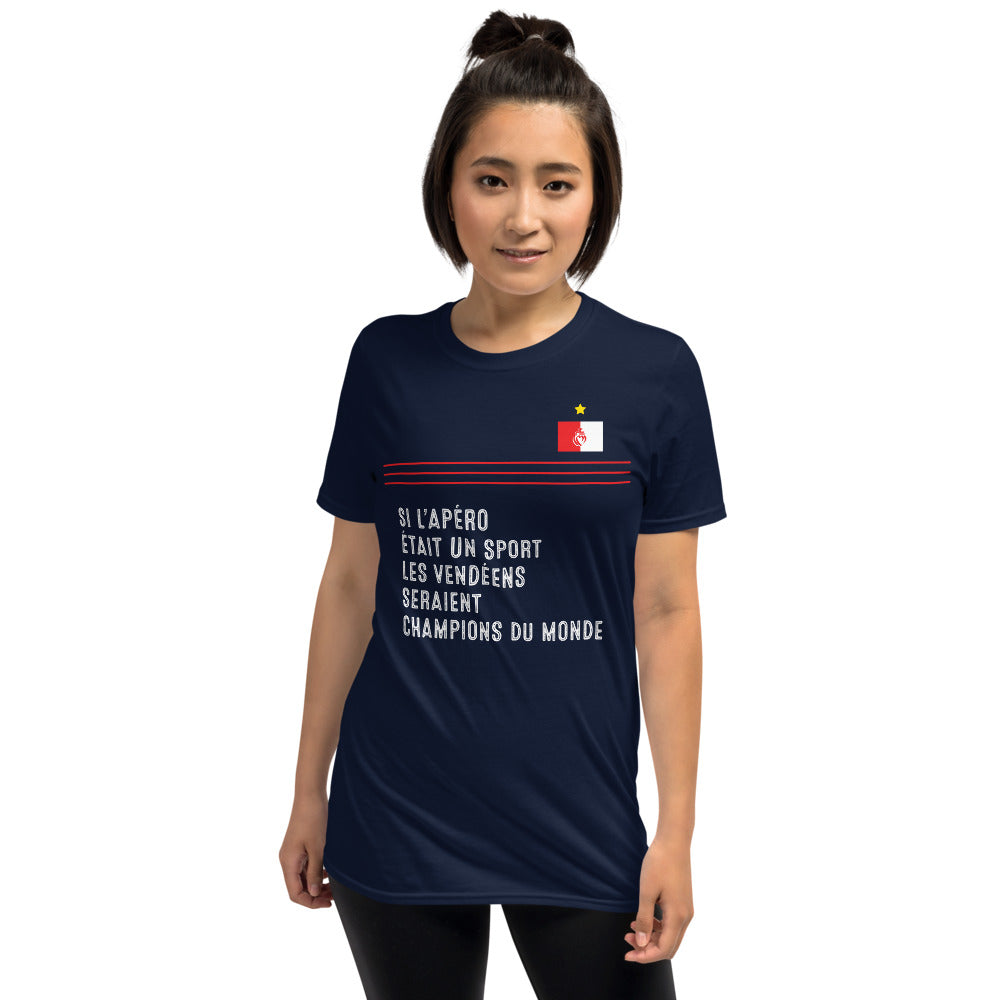 Vendéens, champions du monde de l'apéro - T-shirt standard