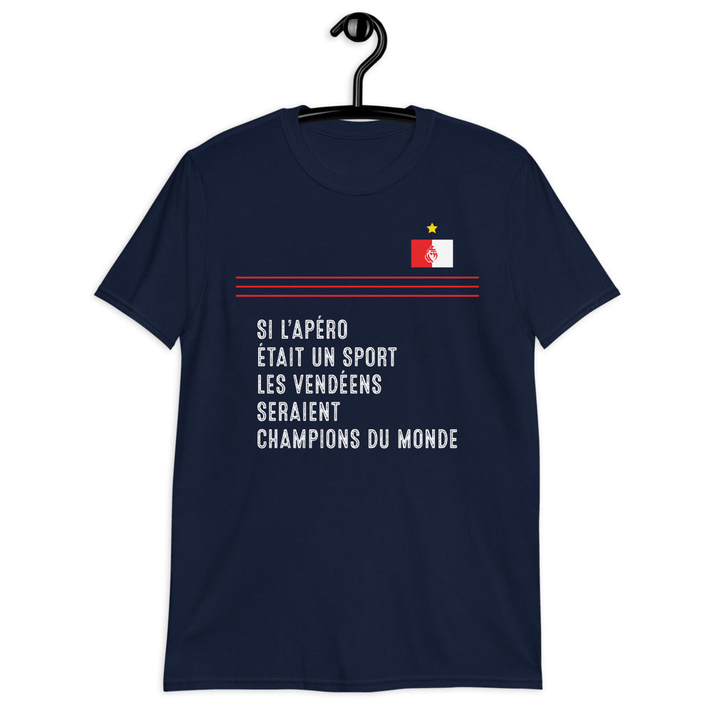 Vendéens, champions du monde de l'apéro - T-shirt standard