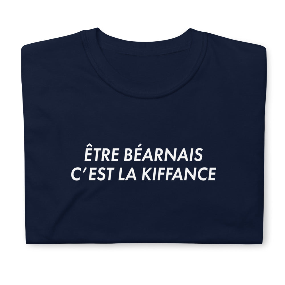 T-shirt Béarn noir - Être Béarnais c'est la kiffance