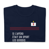 Thumbnail for T-shirt Gersois gris sport - Champions du monde de l'apéro